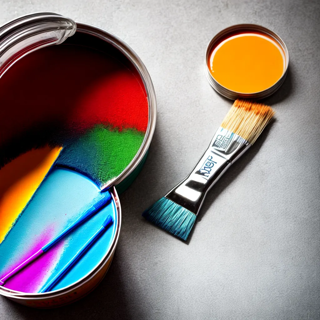 pincel acrilico tinta gesso