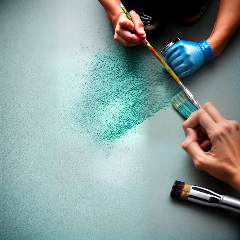 pintura epoxi concreto pincel