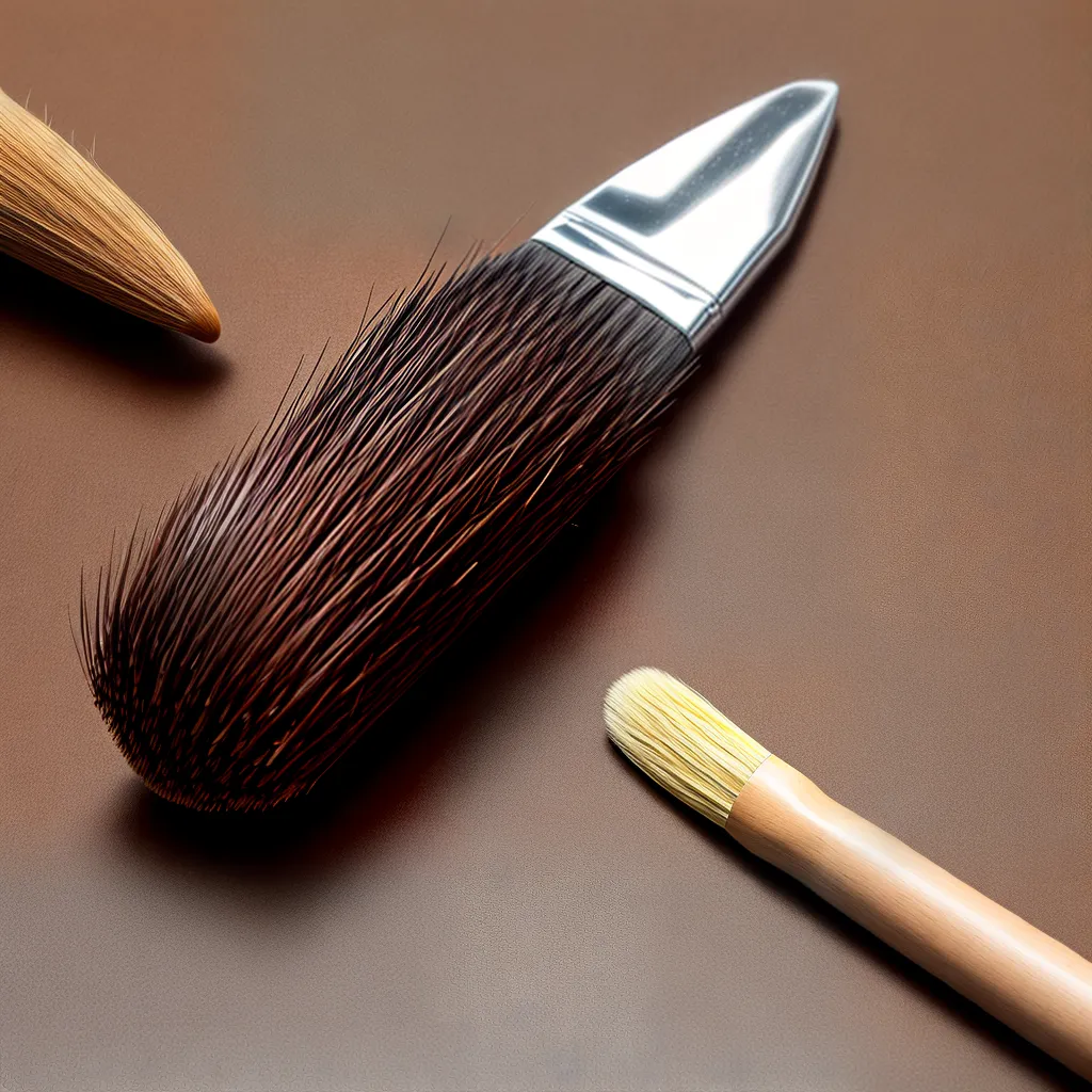 pintura madeira pincel precisao