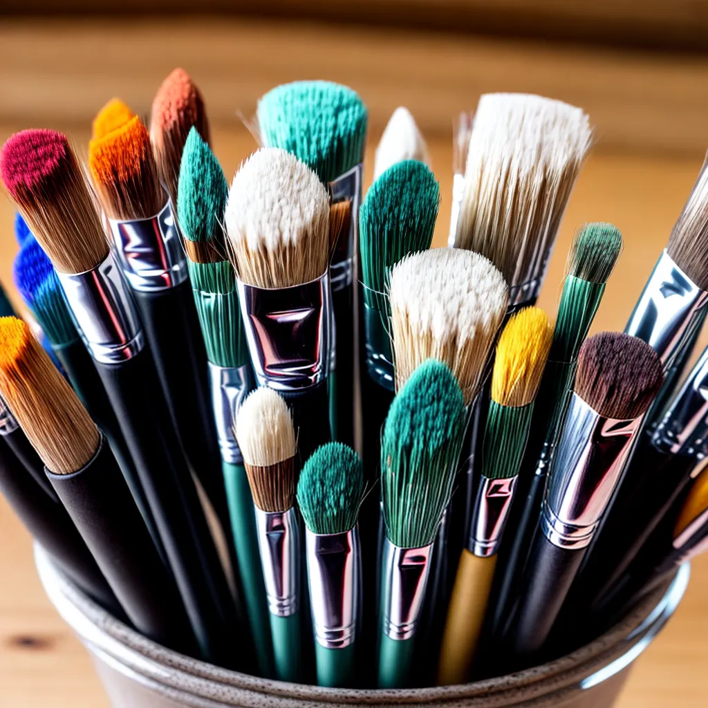 pinceis gesso escolha certa