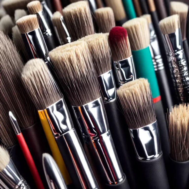 Qual pincel usar para pintura em PVC