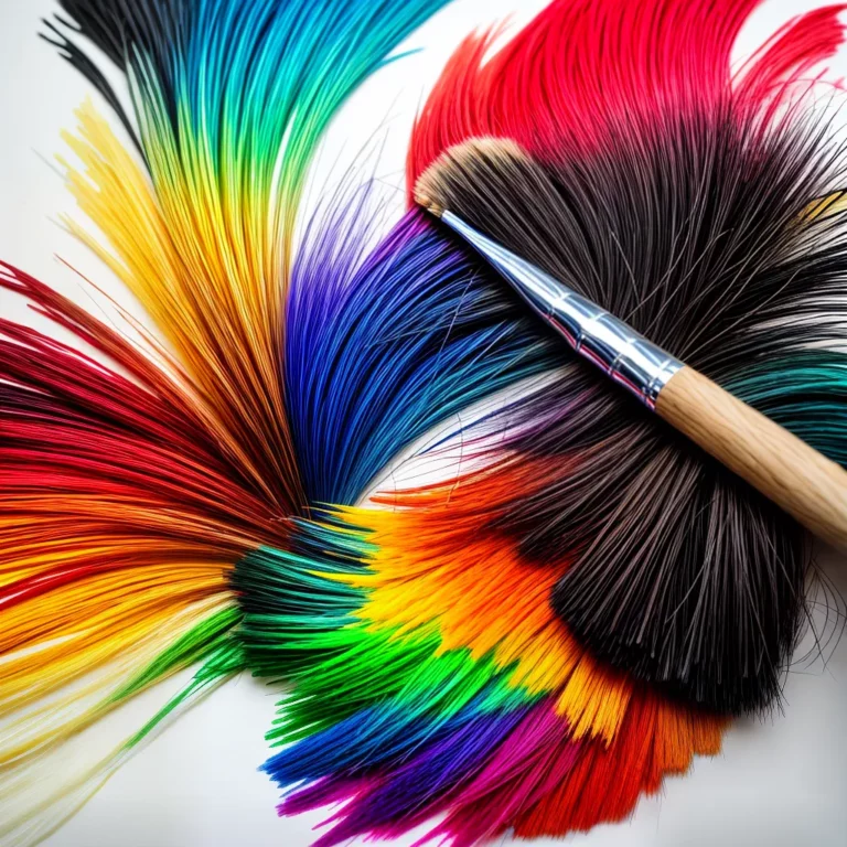 Qual pincel usar para pintura abstrata
