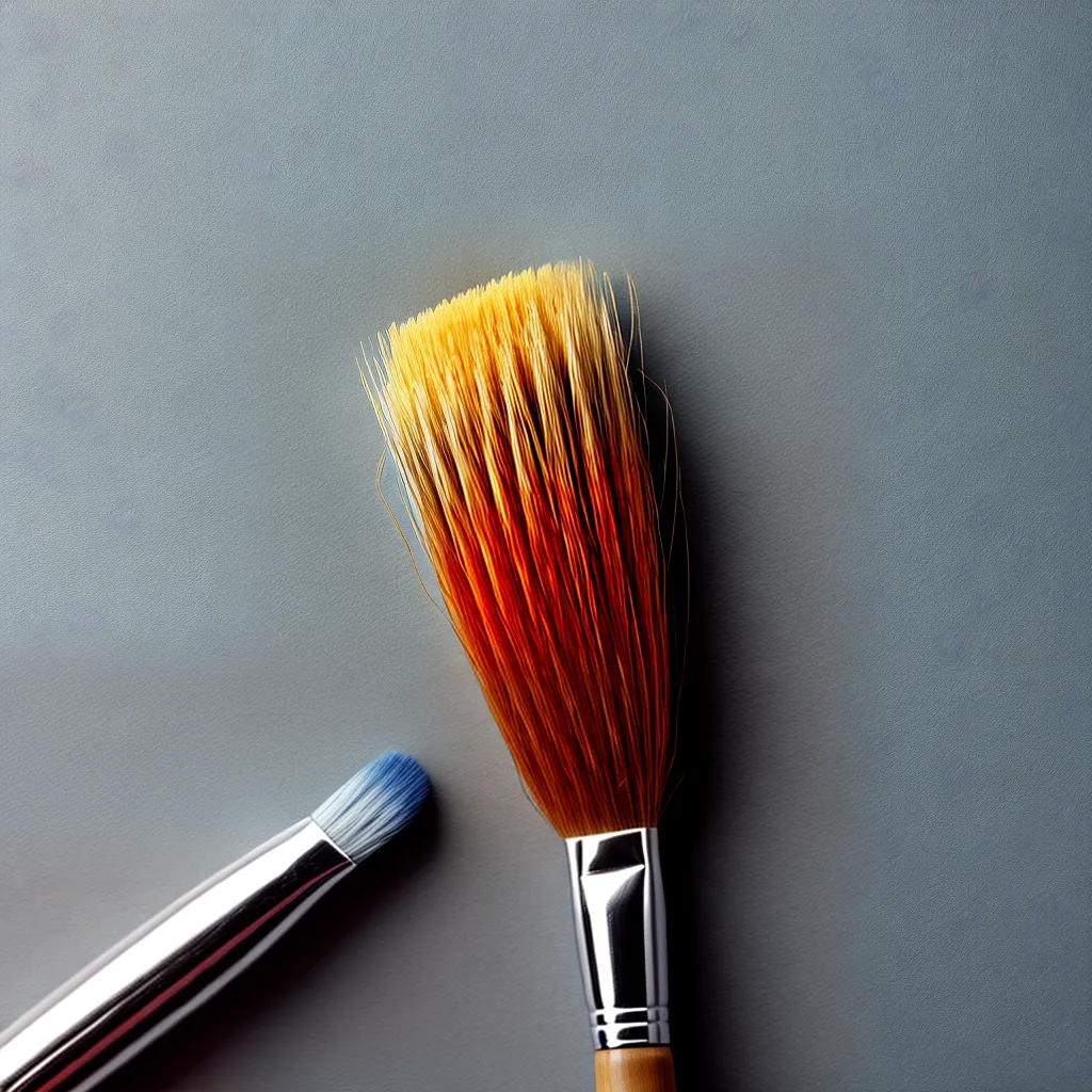 pincel precisao bordas pintura