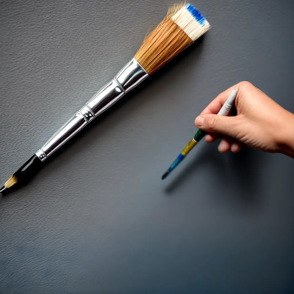 pintor mao pincel tinta porta 1 pintor mao pincel tinta porta 1