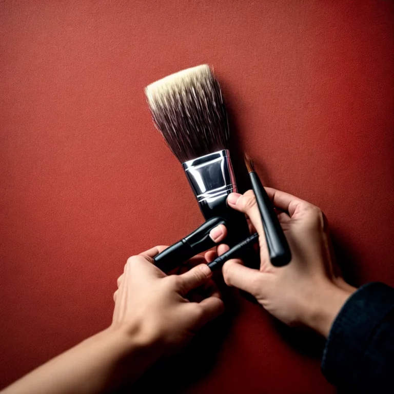 Qual pincel usar para pintura de paredes de tijolo