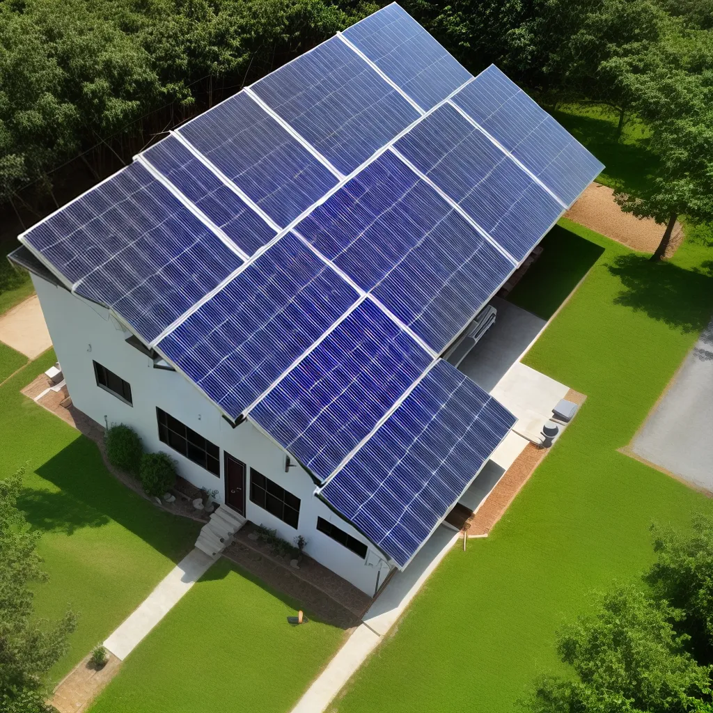 casa arvore paineis solares