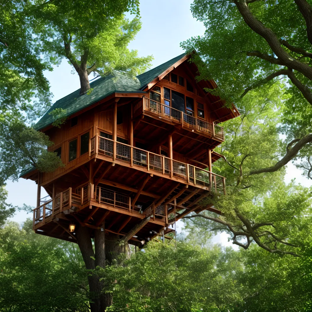 construcao casa arvore abordagem sustentavel