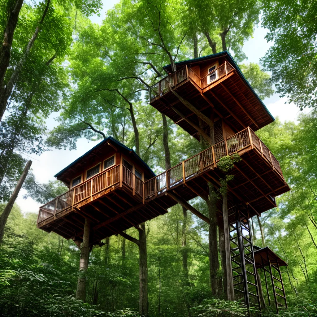 casa na arvore ecologica natureza