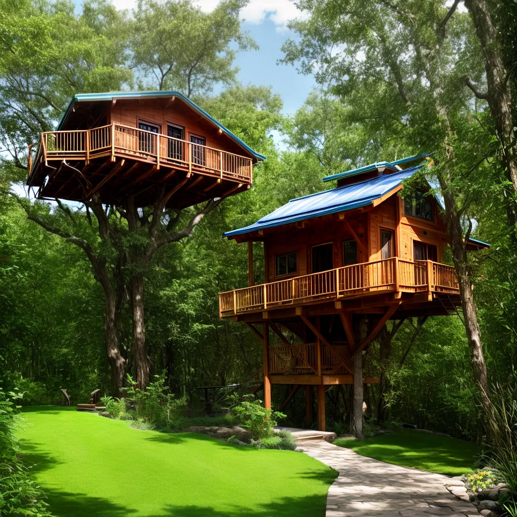 casa na arvore sustentavel natureza
