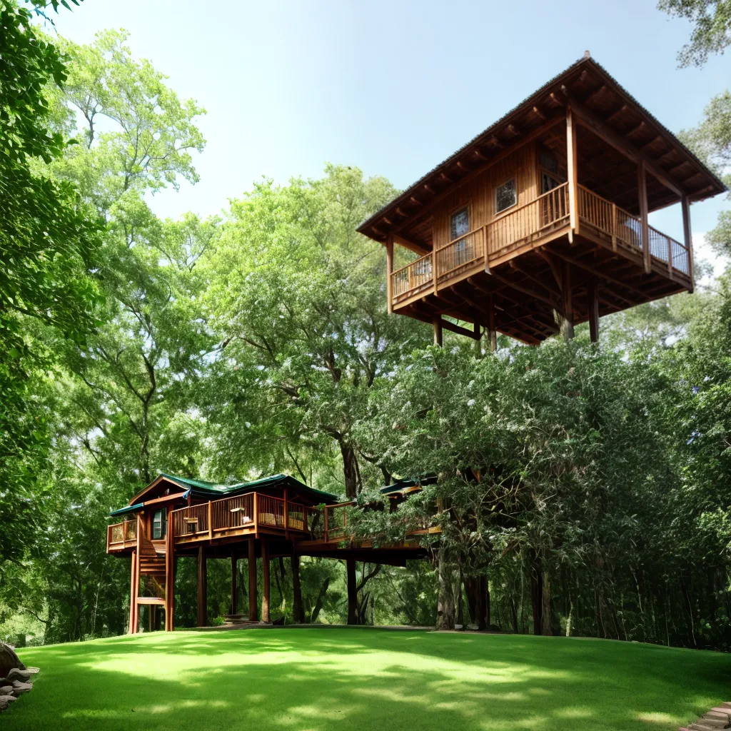 jardim arvore casa na arvore