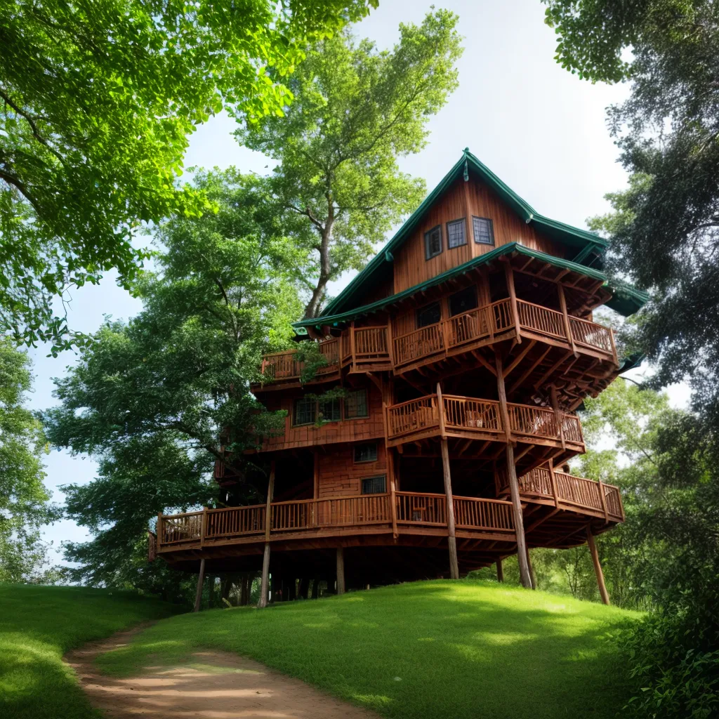 casa na arvore natureza criancas