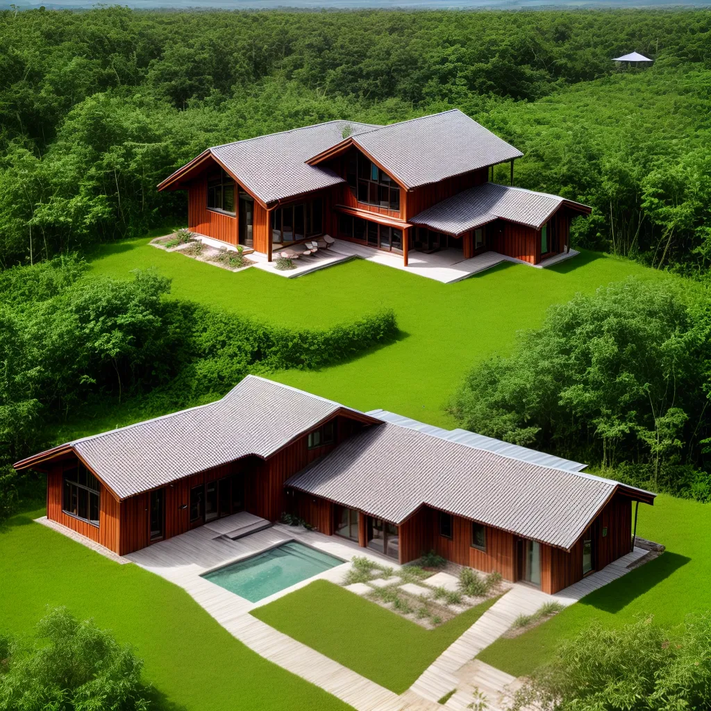 casa ecologica materiais naturais sustentavel