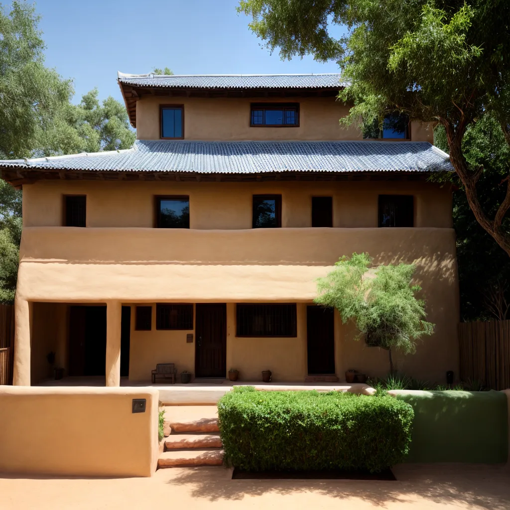 casa adobe construcao sustentavel