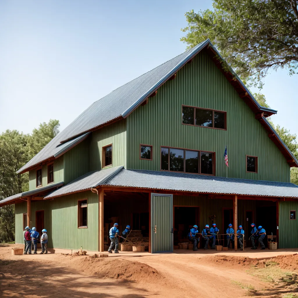 construcao sustentavel trabalho equipe
