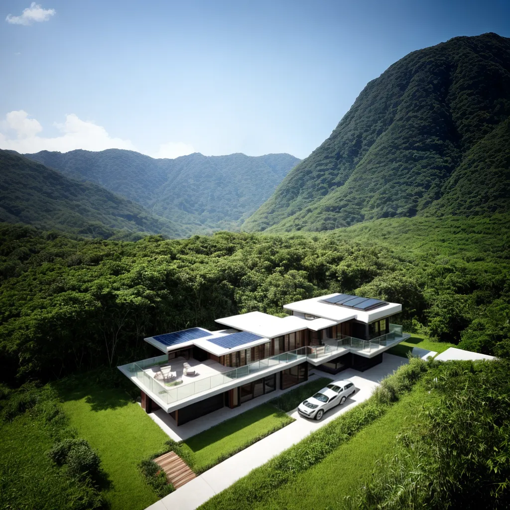 casa ecologica sustentavel jardins verticais