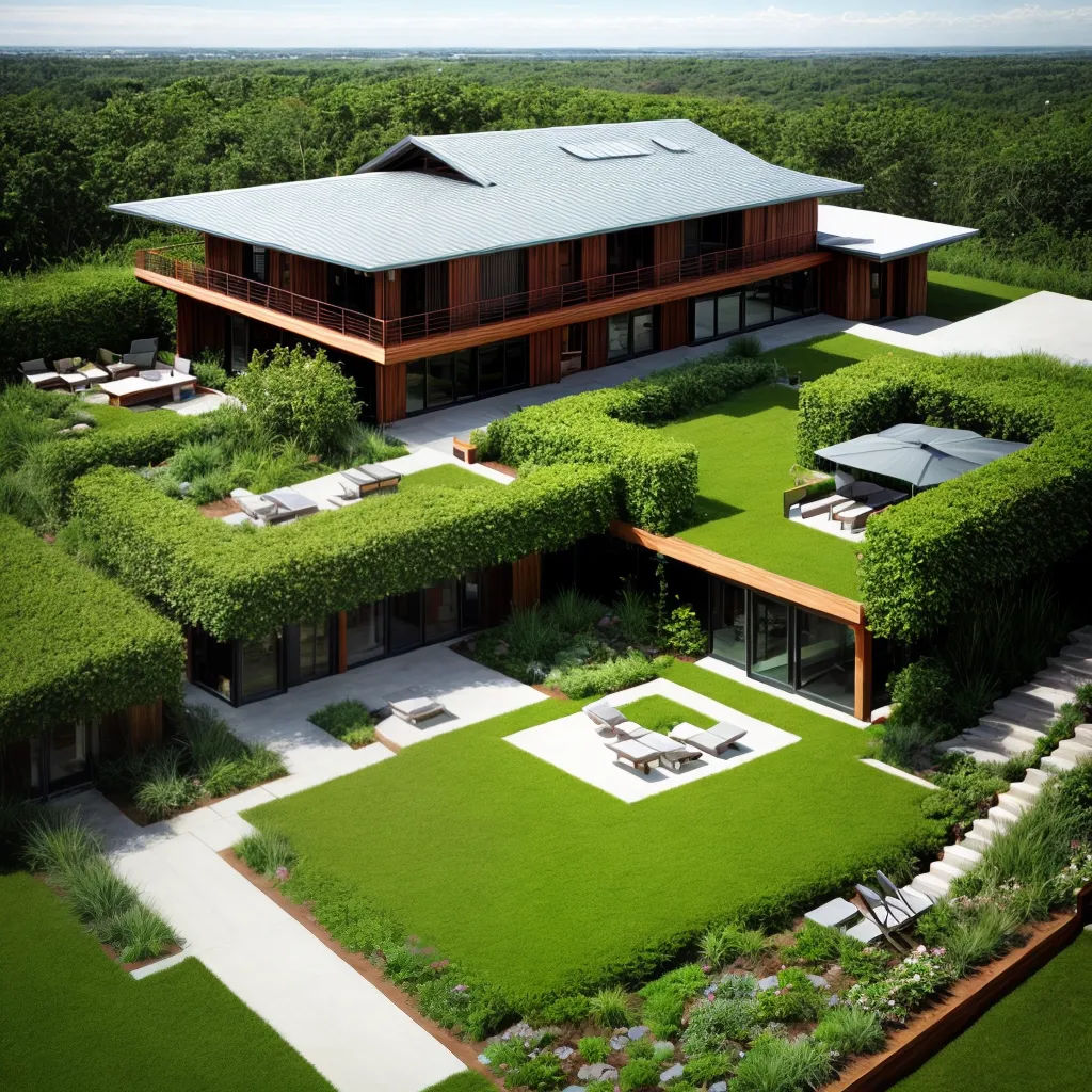 jardim ecologico telhado verde bioconstrucao