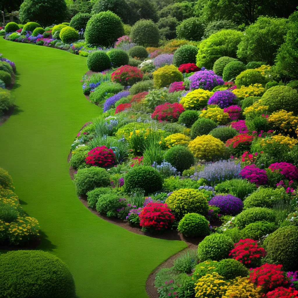 jardim colorido vida solo bioconstrucao