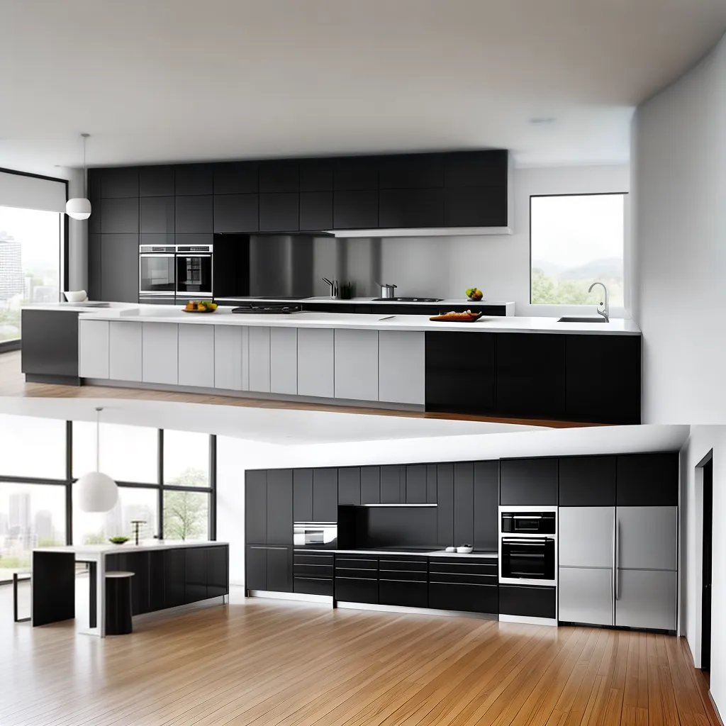 cozinha moderna armarios embutidos
