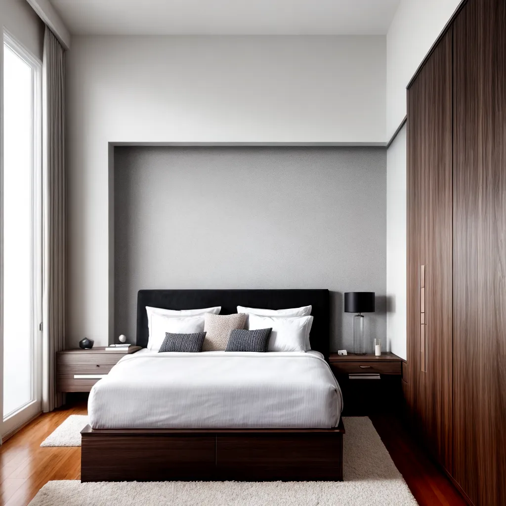 quarto design sofisticado funcional