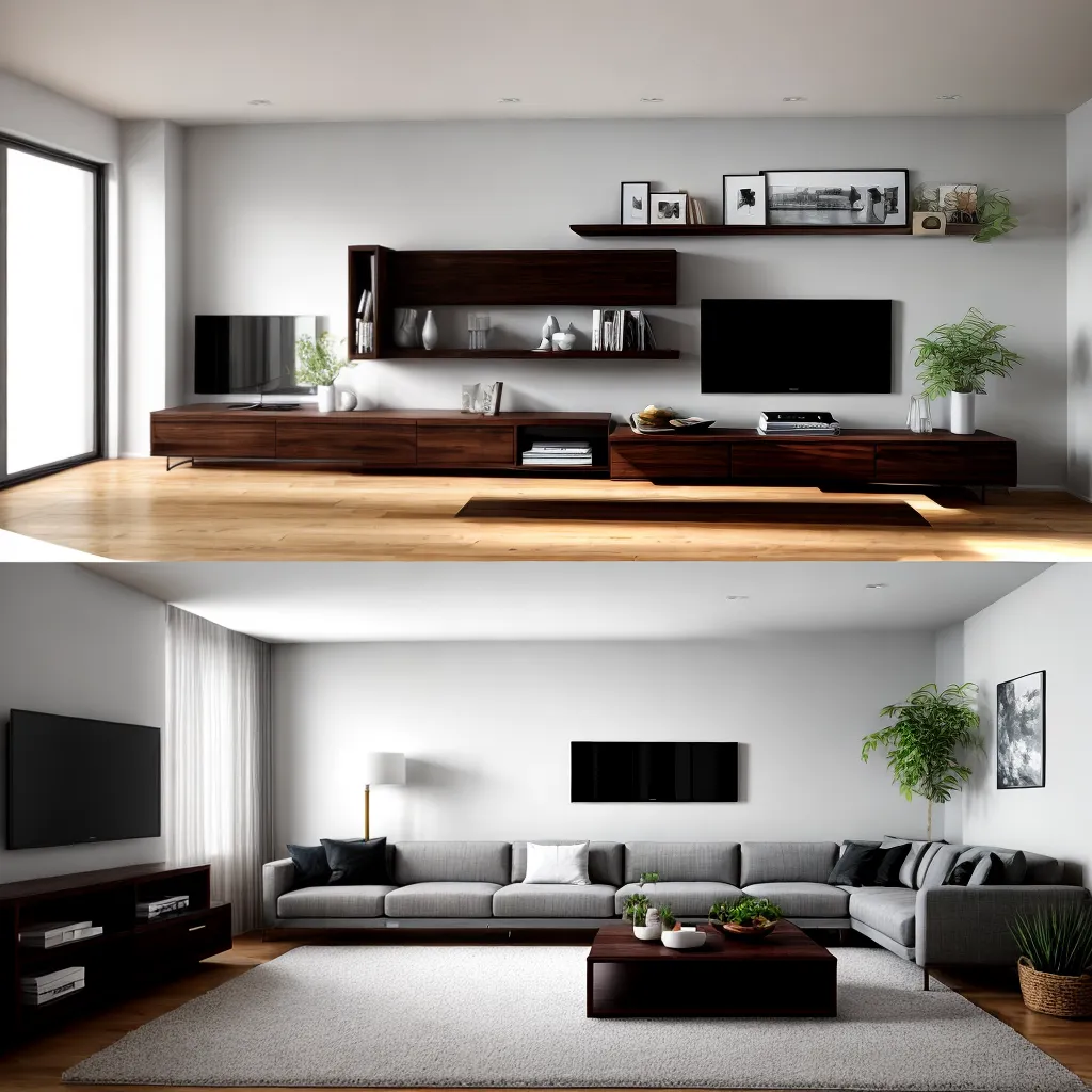 sala estar moveis planejados elegante