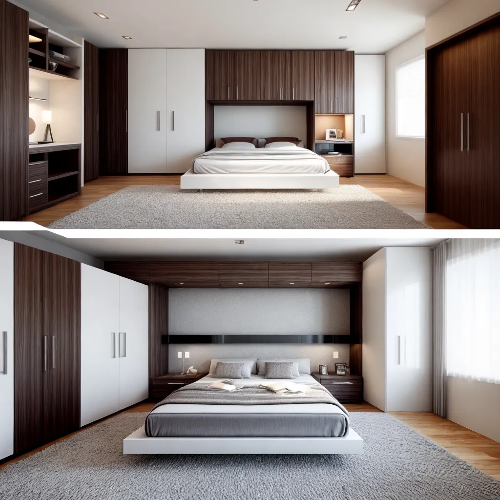 quarto moderno mobiliario sob medida