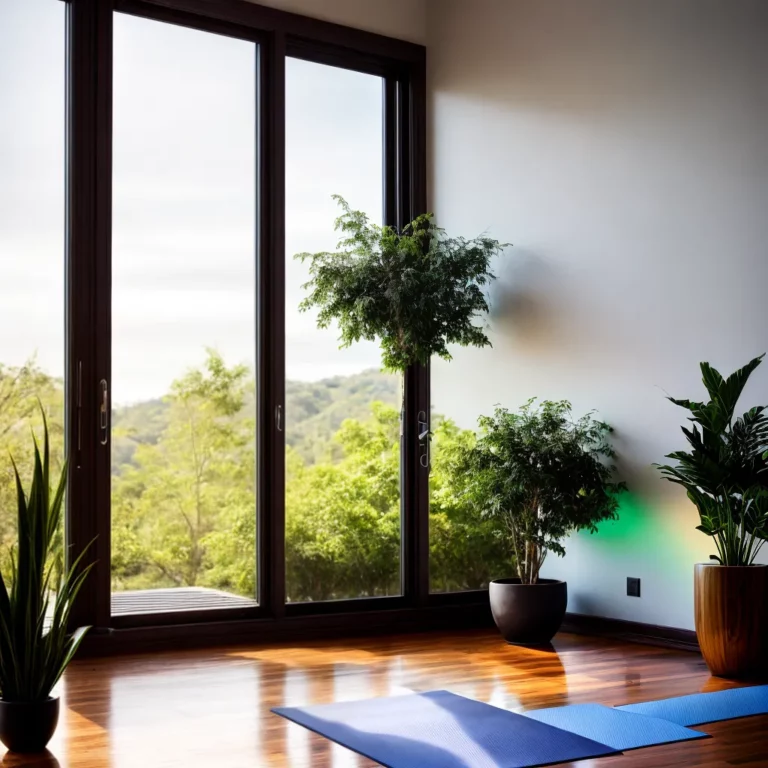 Iluminação adequada para criar o ambiente perfeito em salas de yoga