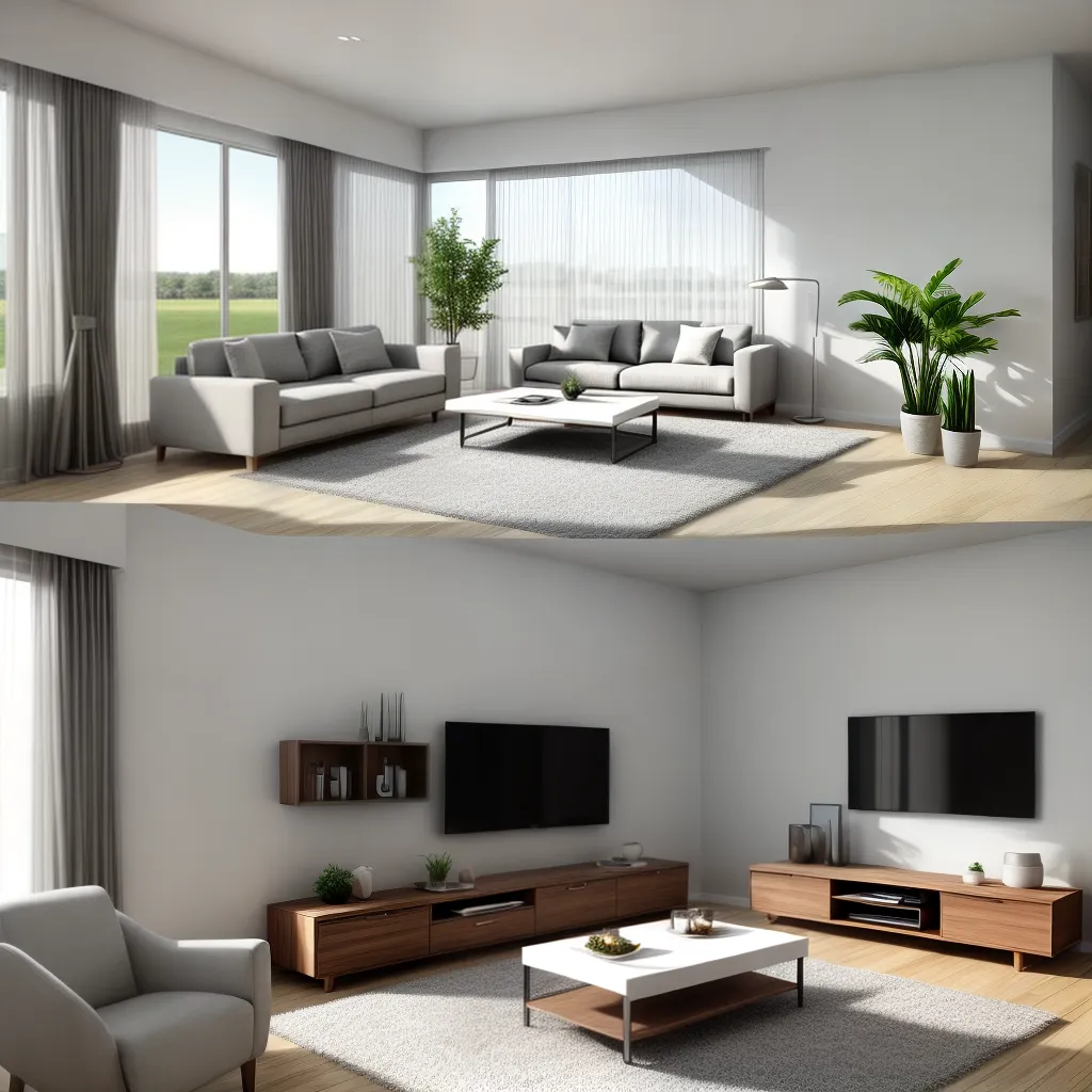 sala minimalista moveis modernos 1