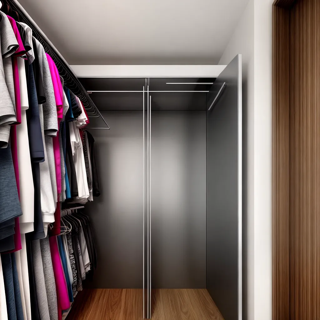 closet organizado materiais premium