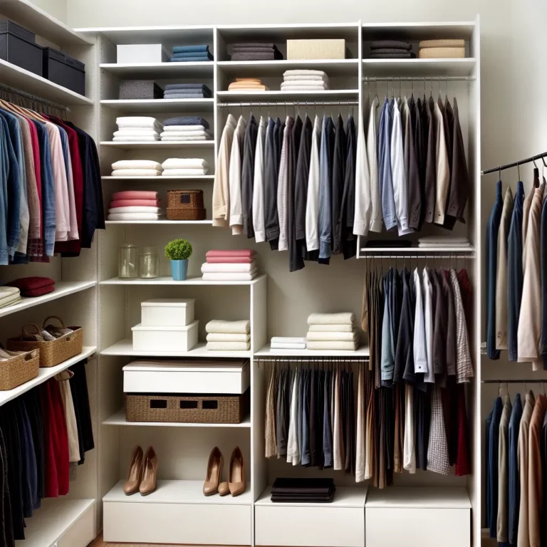 Dicas de organização de closet para maximizar o espaço