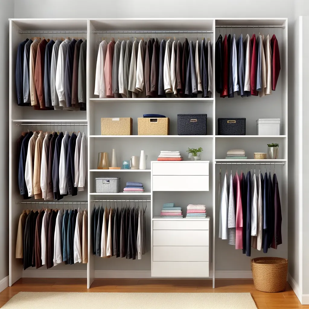 Dicas de organização de closet para maximizar o espaço