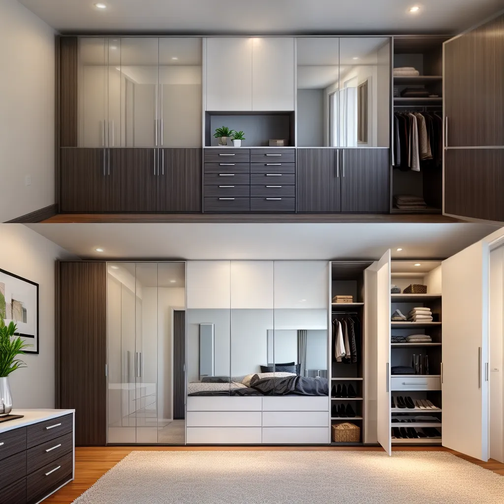 Como integrar o closet ao design do seu quarto