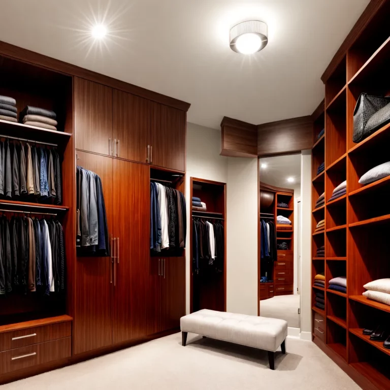 Ideias de decoração de closet luxuosos
