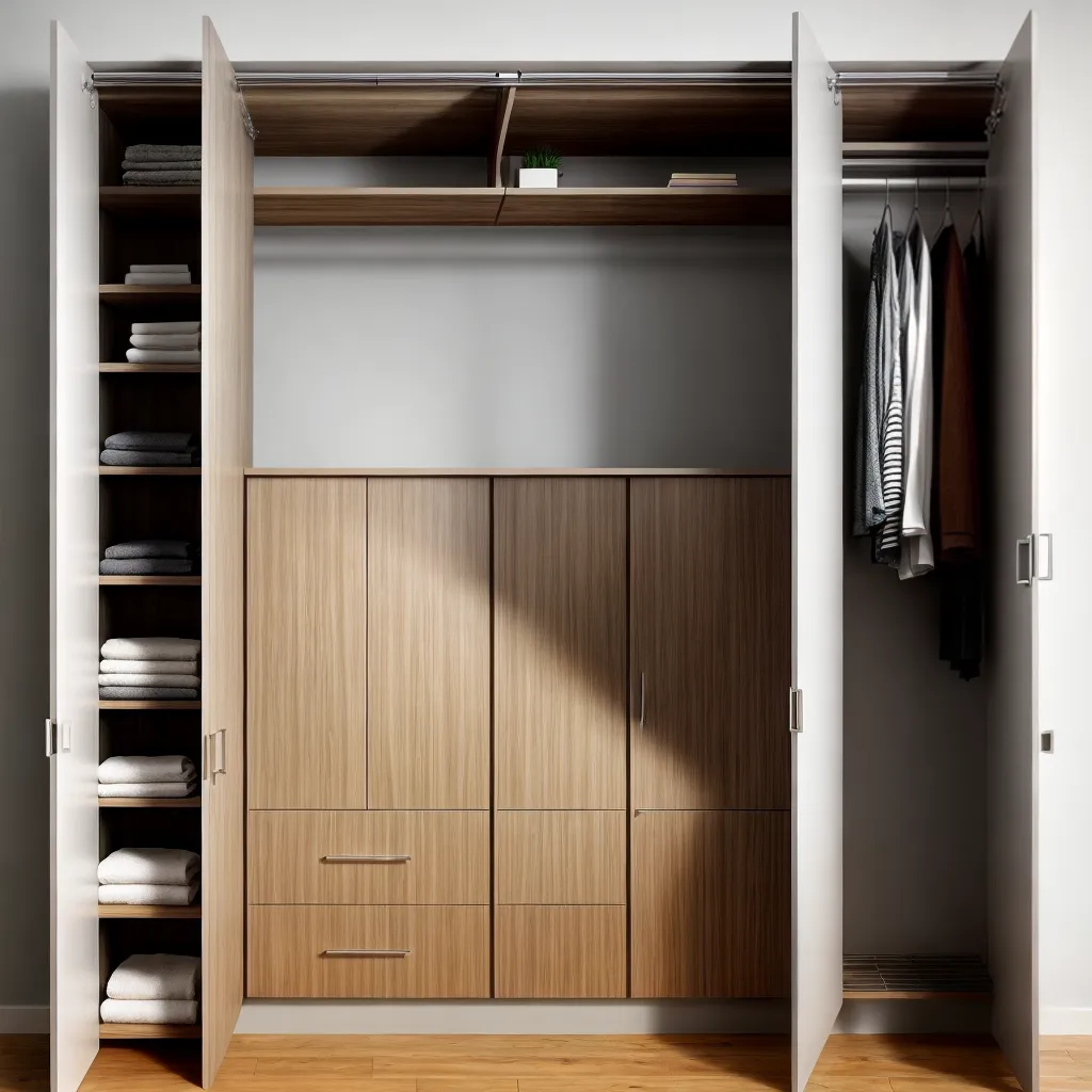 closet organizado armazenamento inteligente