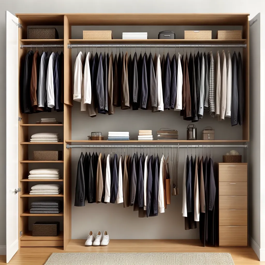 closet moderno organizacao praticidade