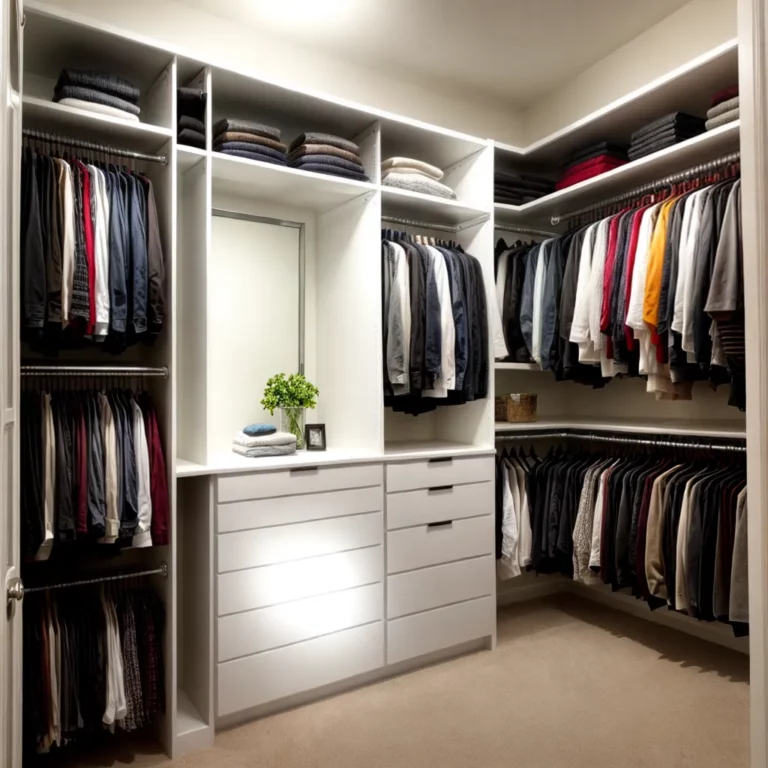 Transformando um quarto extra em um closet de sonho