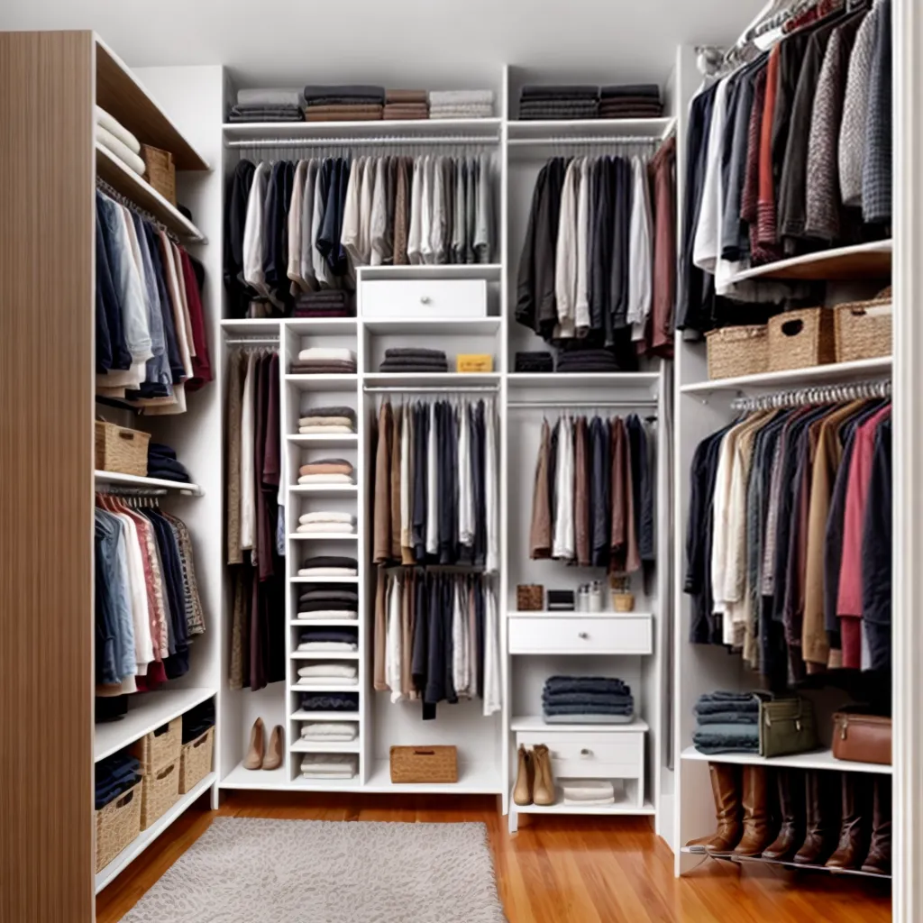 closet organizado roupas acessorios 2