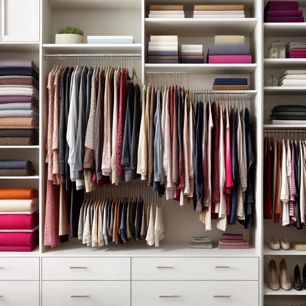 Como usar cores e texturas na decoração do seu closet