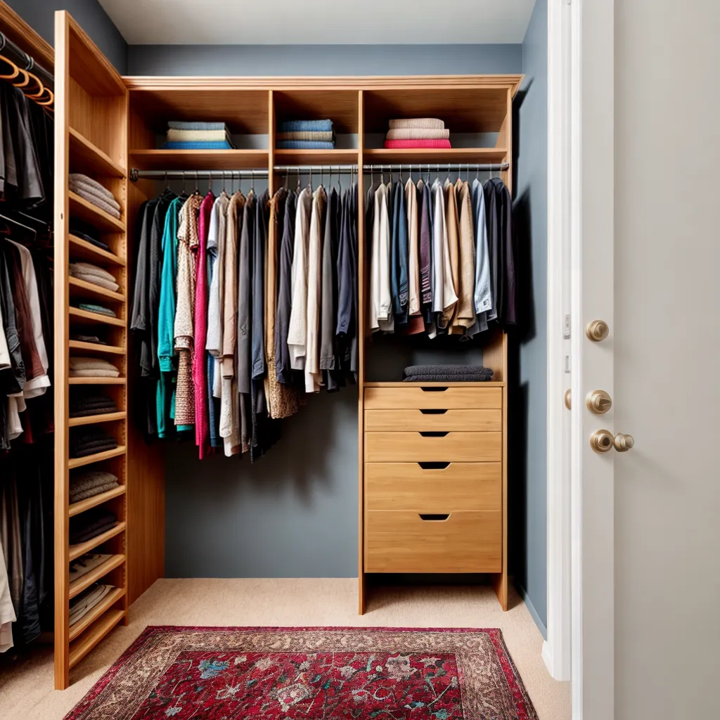 Como usar cores e texturas na decoração do seu closet