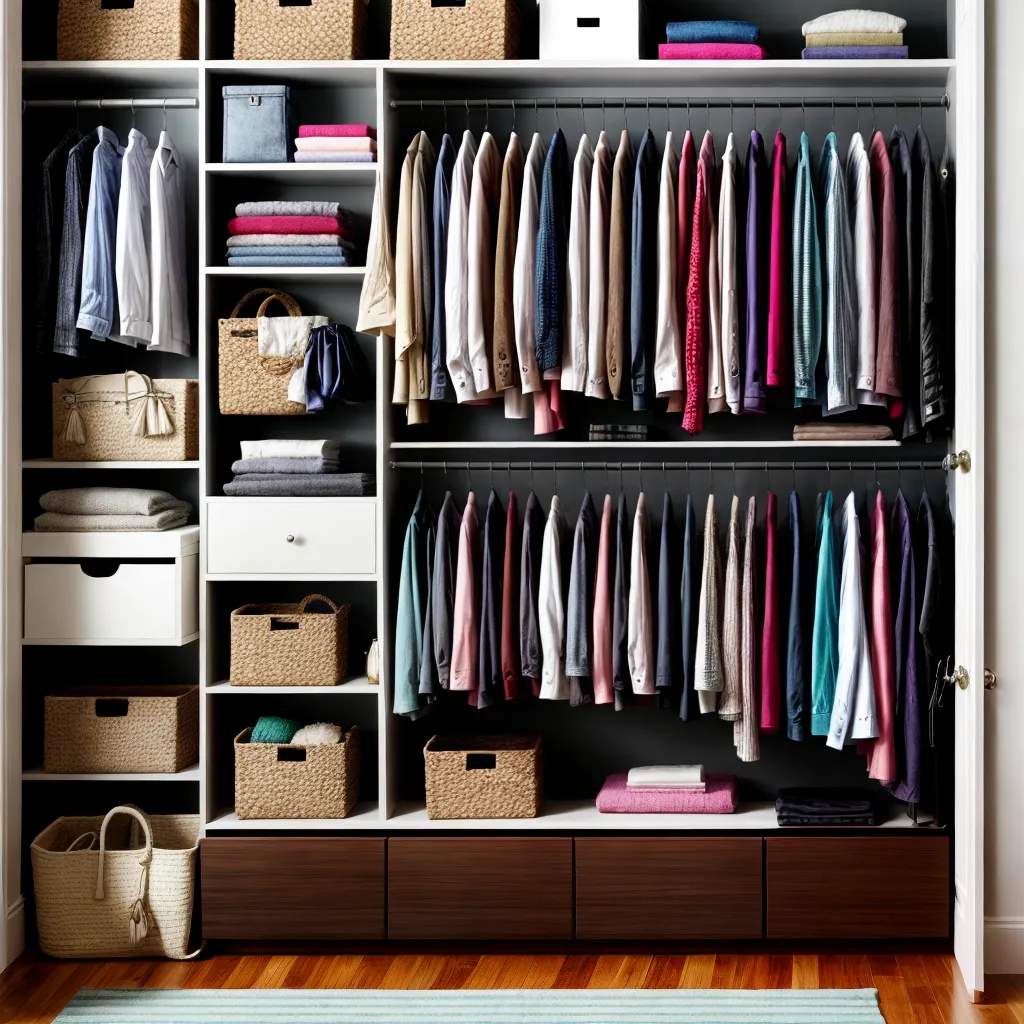 Como usar cores e texturas na decoração do seu closet
