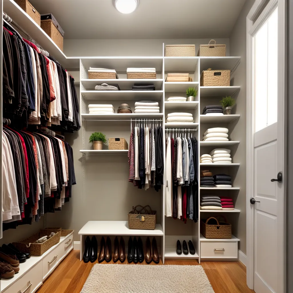 Decoração de closet: como criar um espaço de vestir confortável