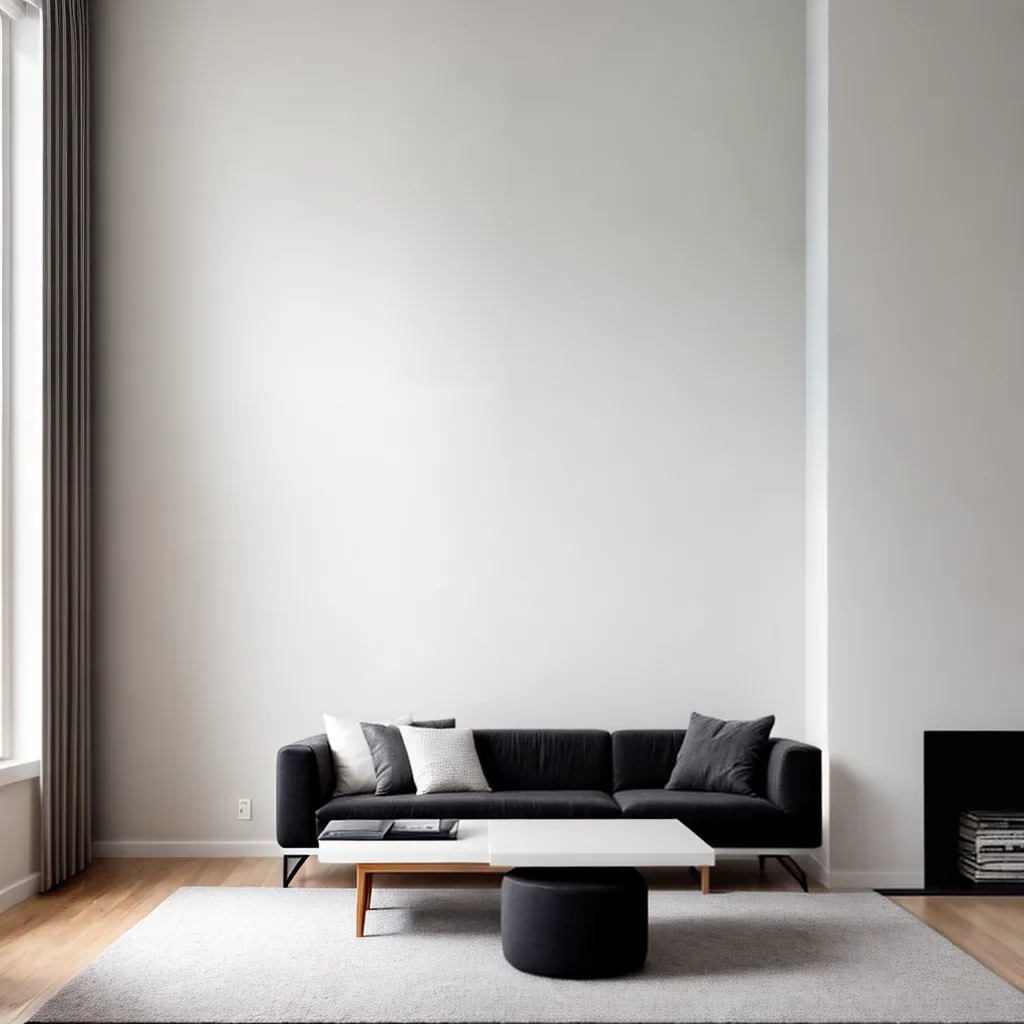 sala musica minimalista sofisticada