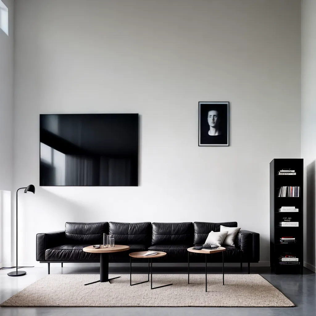 sala musica moderna minimalista