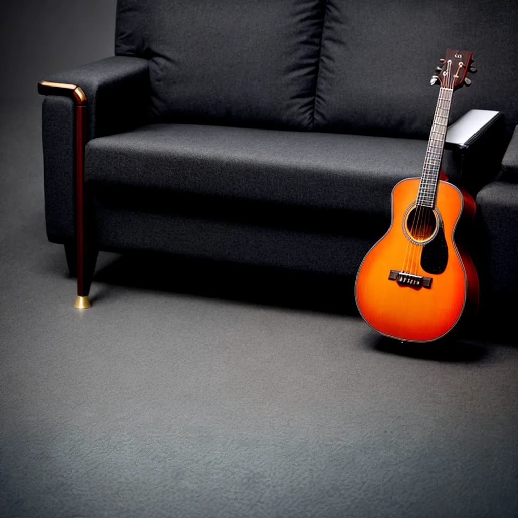 sala musica sofa estantes partituras