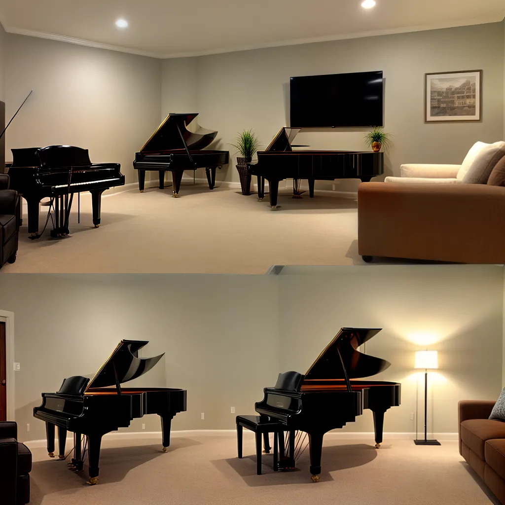 sala musica acochoada piano
