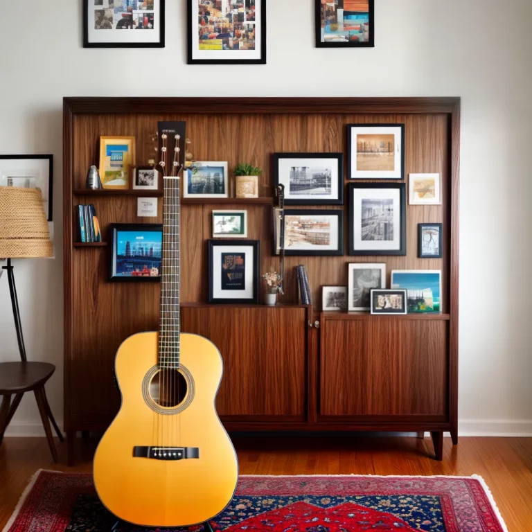 Como utilizar instrumentos musicais como elementos decorativos