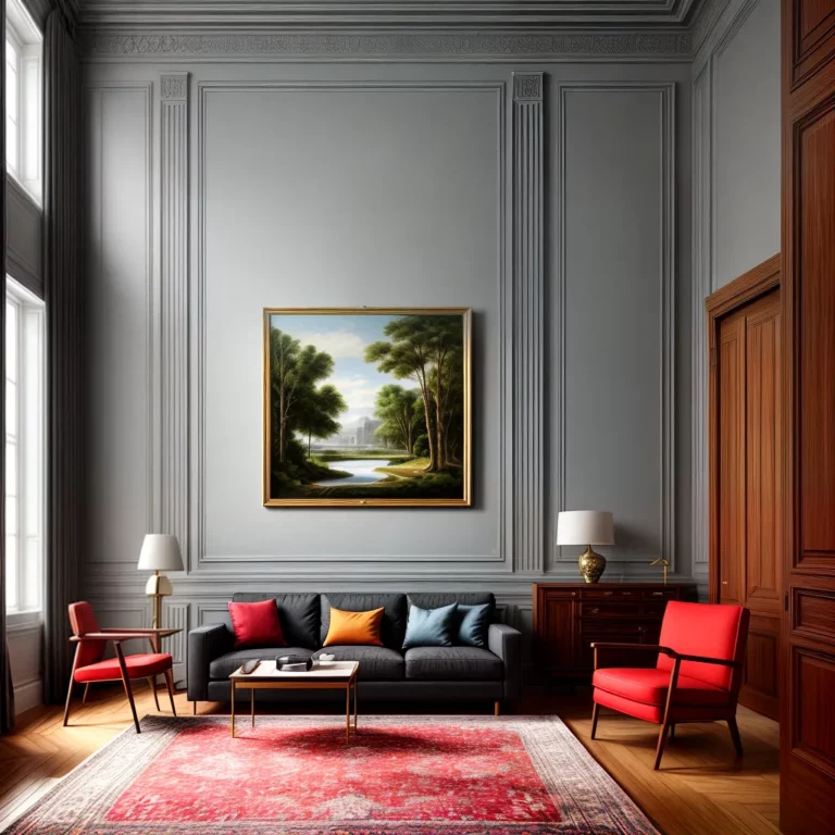 Como integrar arte clássica na decoração moderna