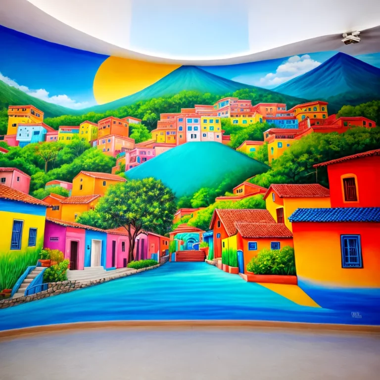 O uso de arte local na decoração de hostels