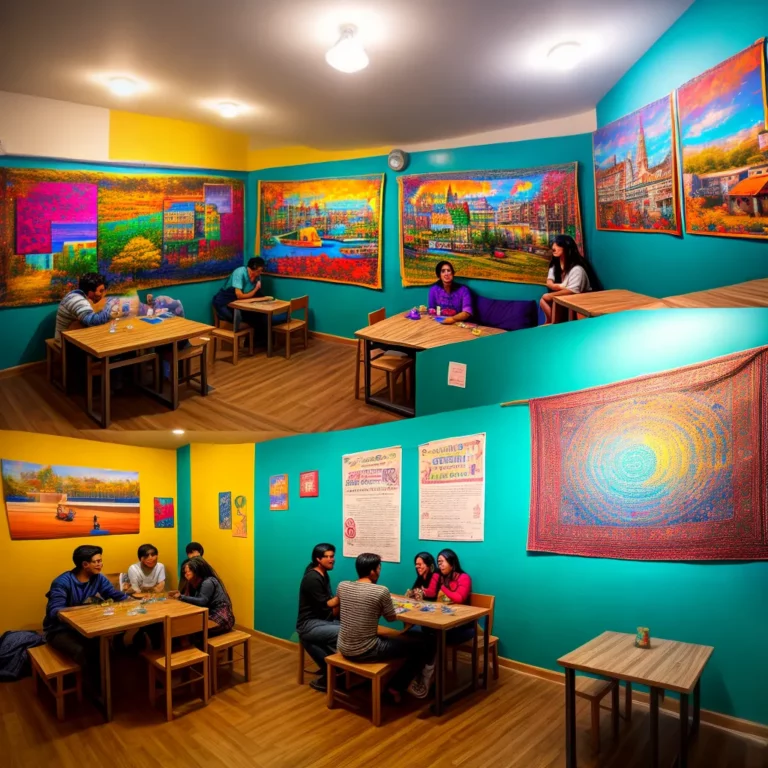 Ideias criativas para decoração de áreas comuns em hostels