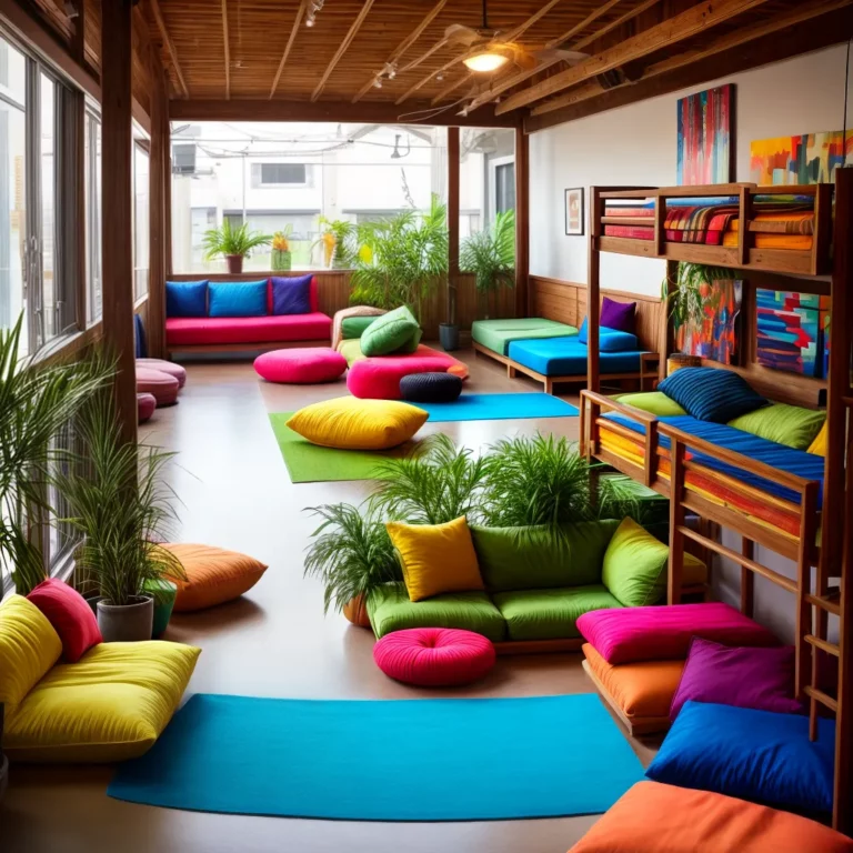Dicas para criar áreas de lazer e relaxamento em hostels