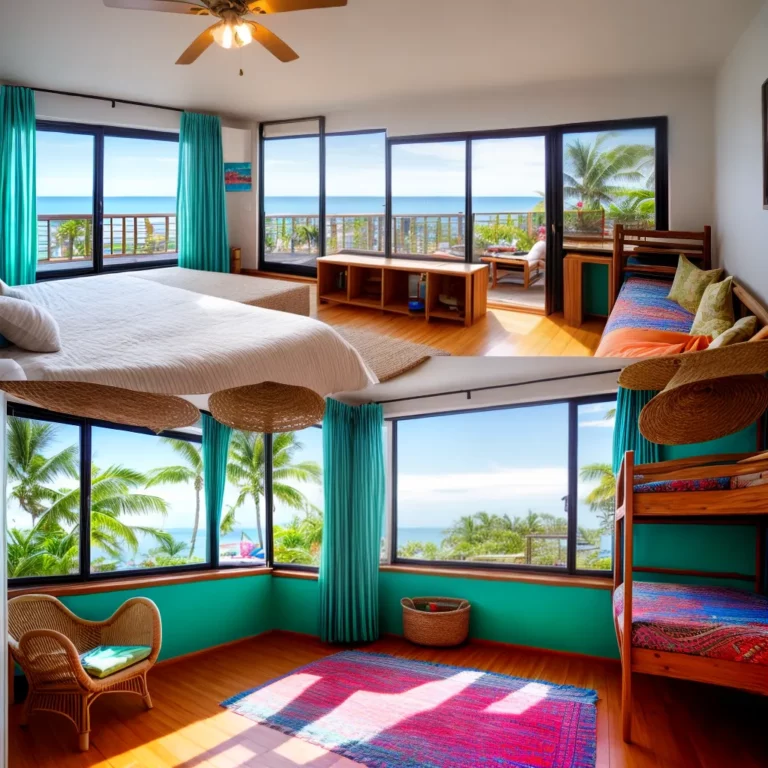 Decoração de hostels na praia: inspirações e dicas